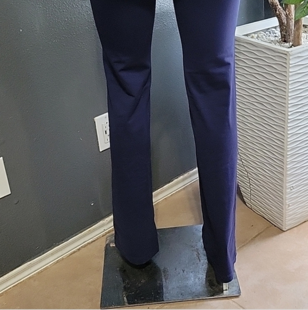 😁Boston Proper Women's Navy Bootcut Pants Size XS - Picture 11 of 12